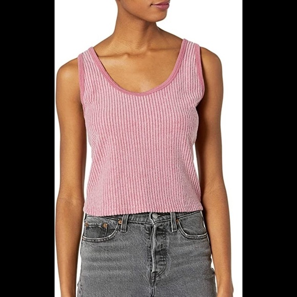 NWT Wildfox Ruby Kylie Ribbed Pink Lounge Tank - Picture 13 of 13